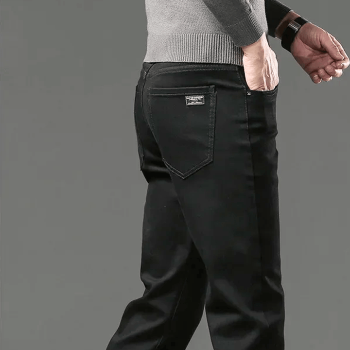 Chaud | PANTALON EN DENIM THERMIQUE